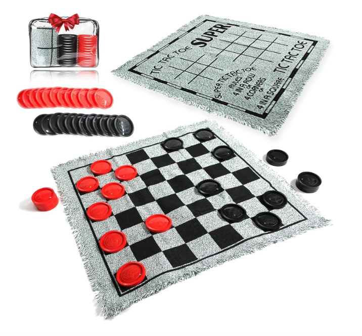 Giant Checkers Game from Amazon