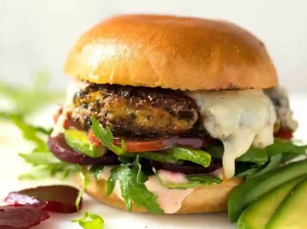 Homemade Veggie Burger for carnivores recipe