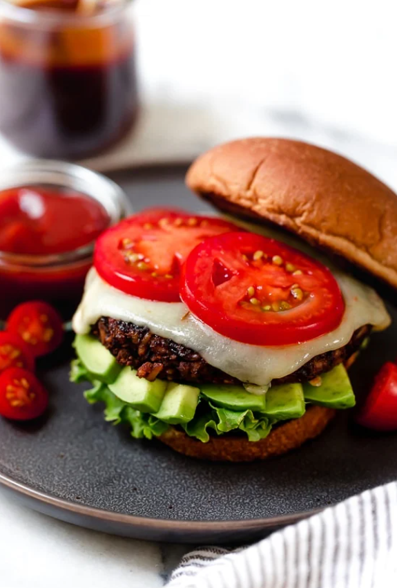 Houston's Homemade Veggie Burger