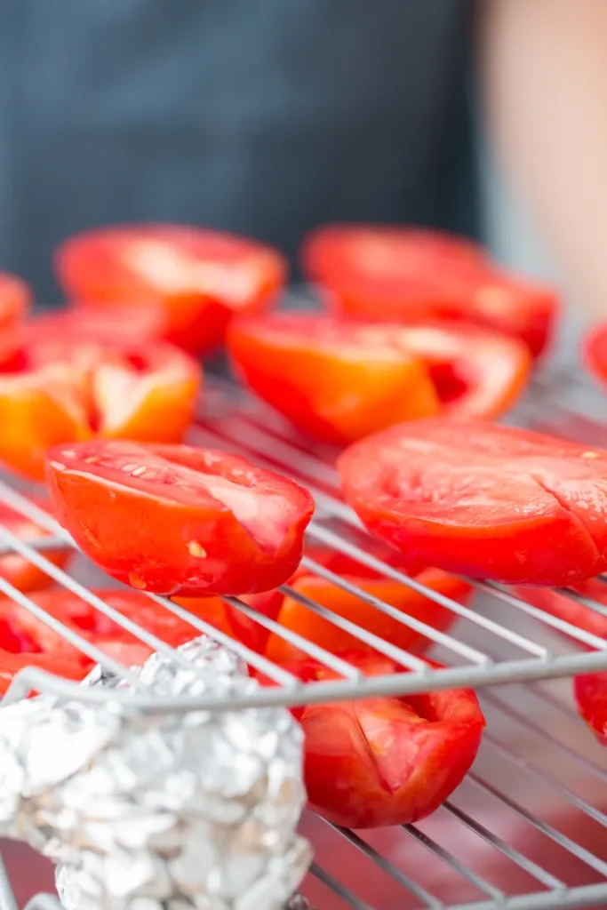 dried tomatoes in the oven by the The Kitchn