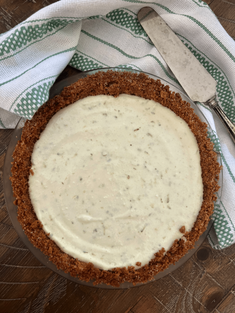 healthy-ish key lime pie with yogurt